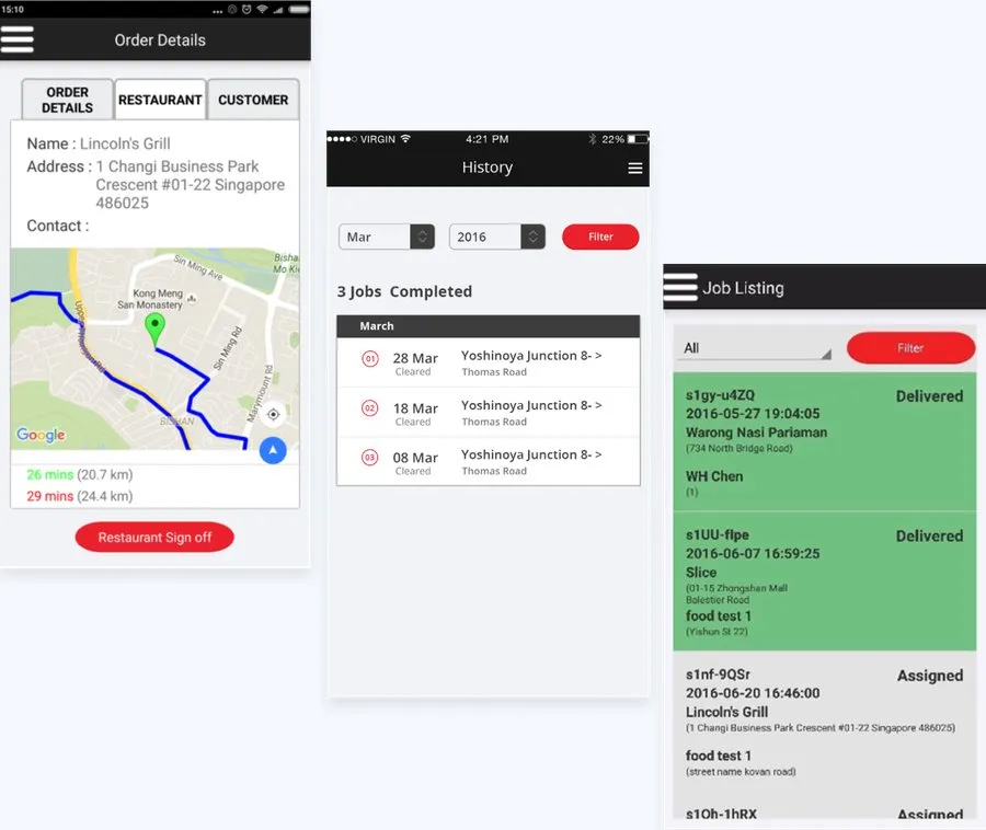 Food Delivery App — project screenshot