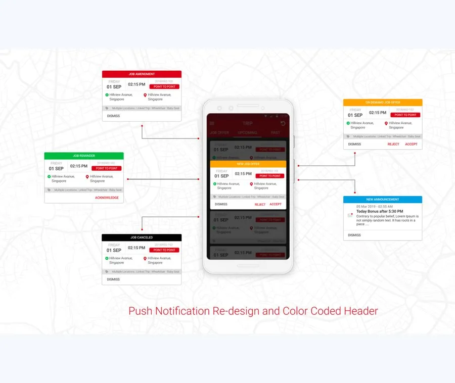 Ride Dispatching App — project screenshot