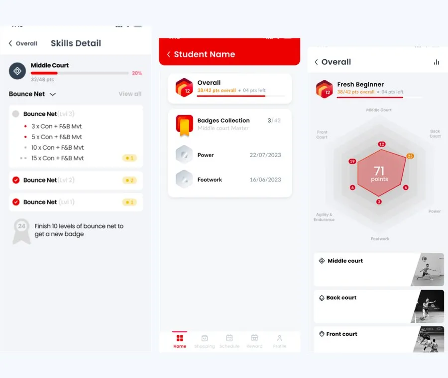 Sports Management App — project screenshot